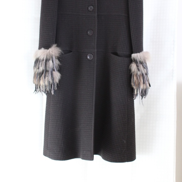 Fendi cashmere and wool coat - Picture 2 of 9